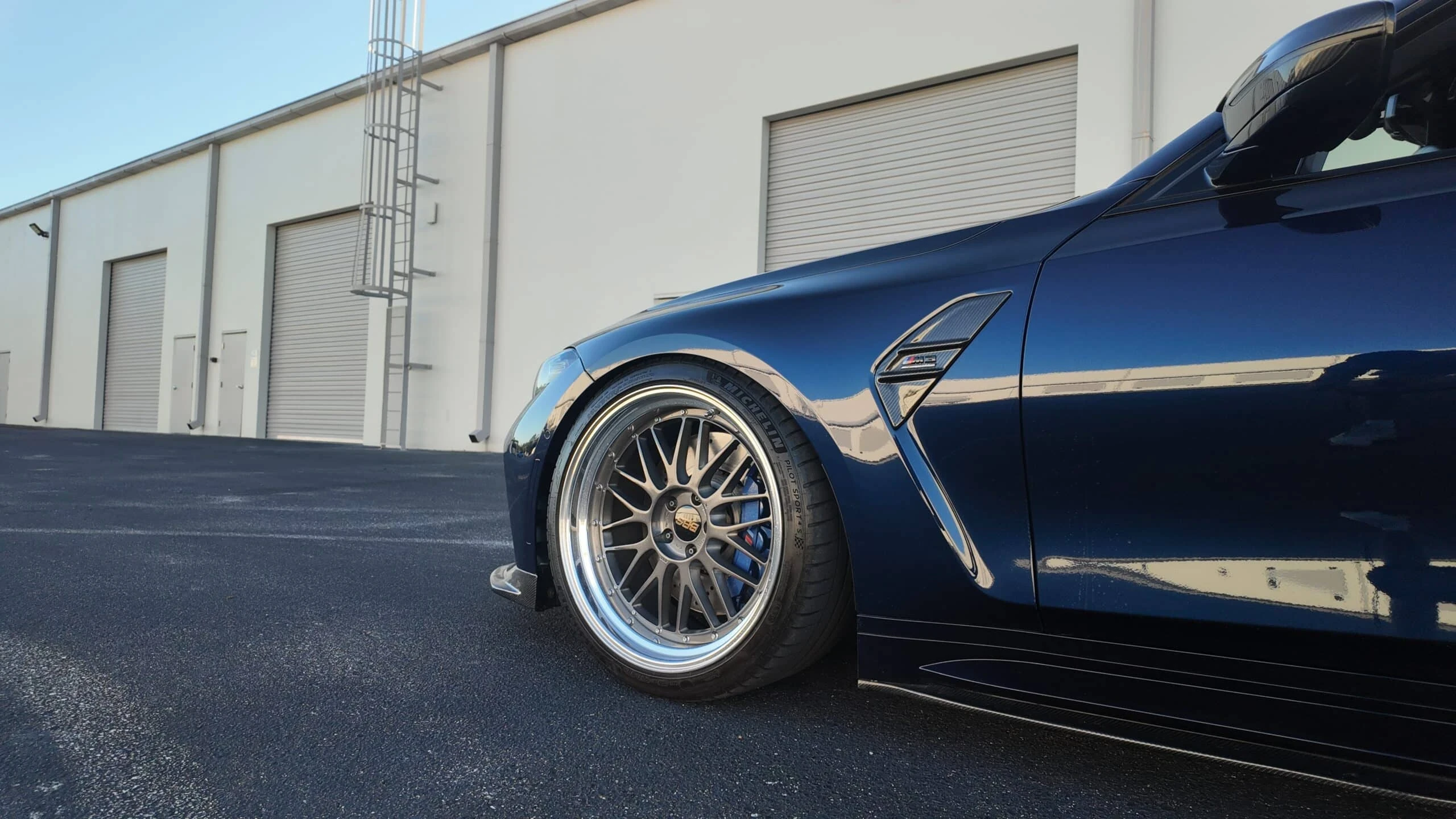 BMW M3 Competition xDrive detail relevant to miami office car delivery on LUXURY.CAFE
