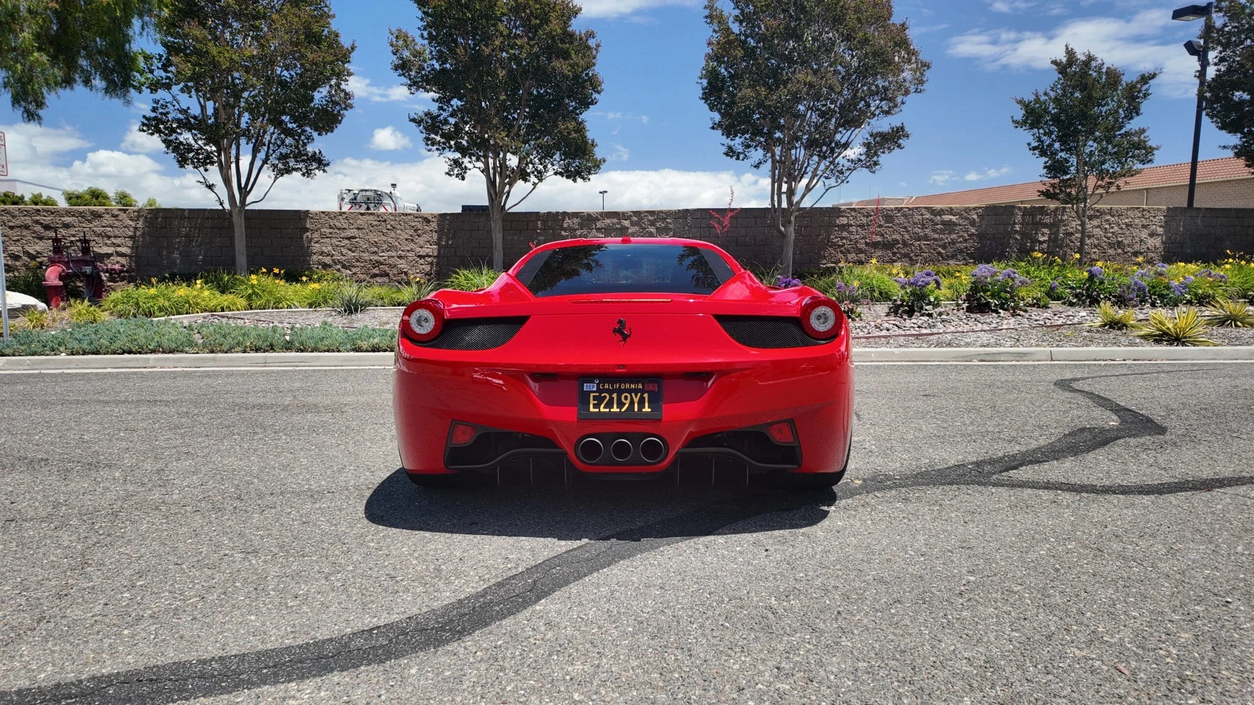 Ferrari 458 Italia detail relevant to miami date-night exotic car rentals on LUXURY.CAFE