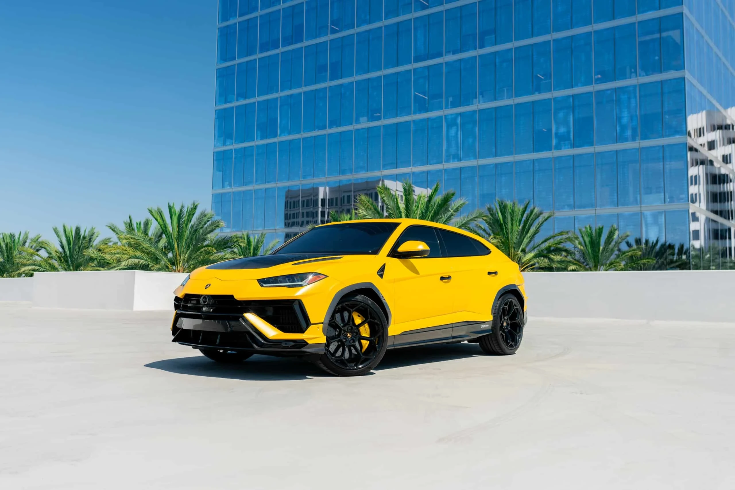 Lamborghini Urus Performante exterior for performance suv rentals