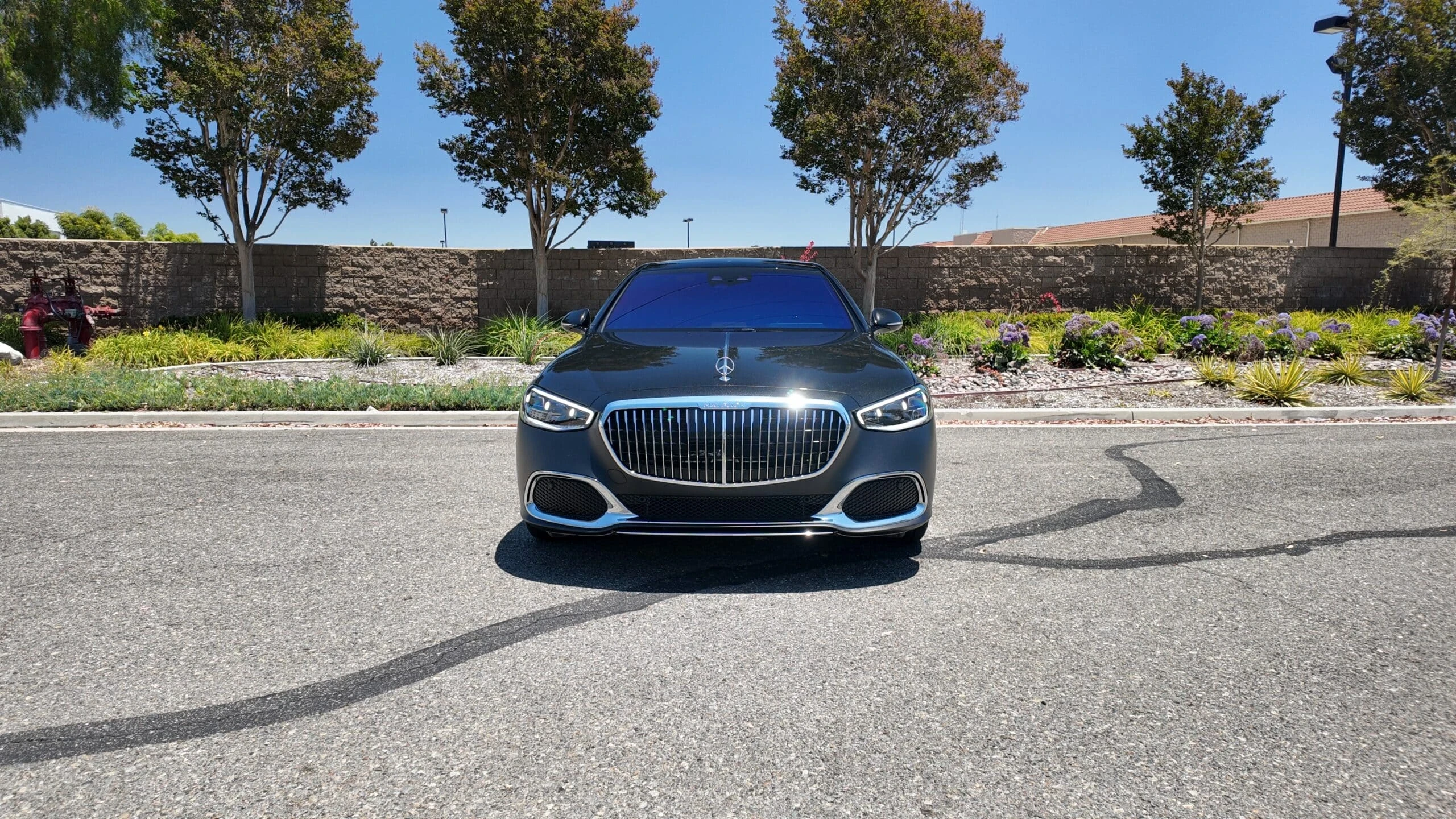 Mercedes-Maybach S 580 detail relevant to miami office car delivery on LUXURY.CAFE