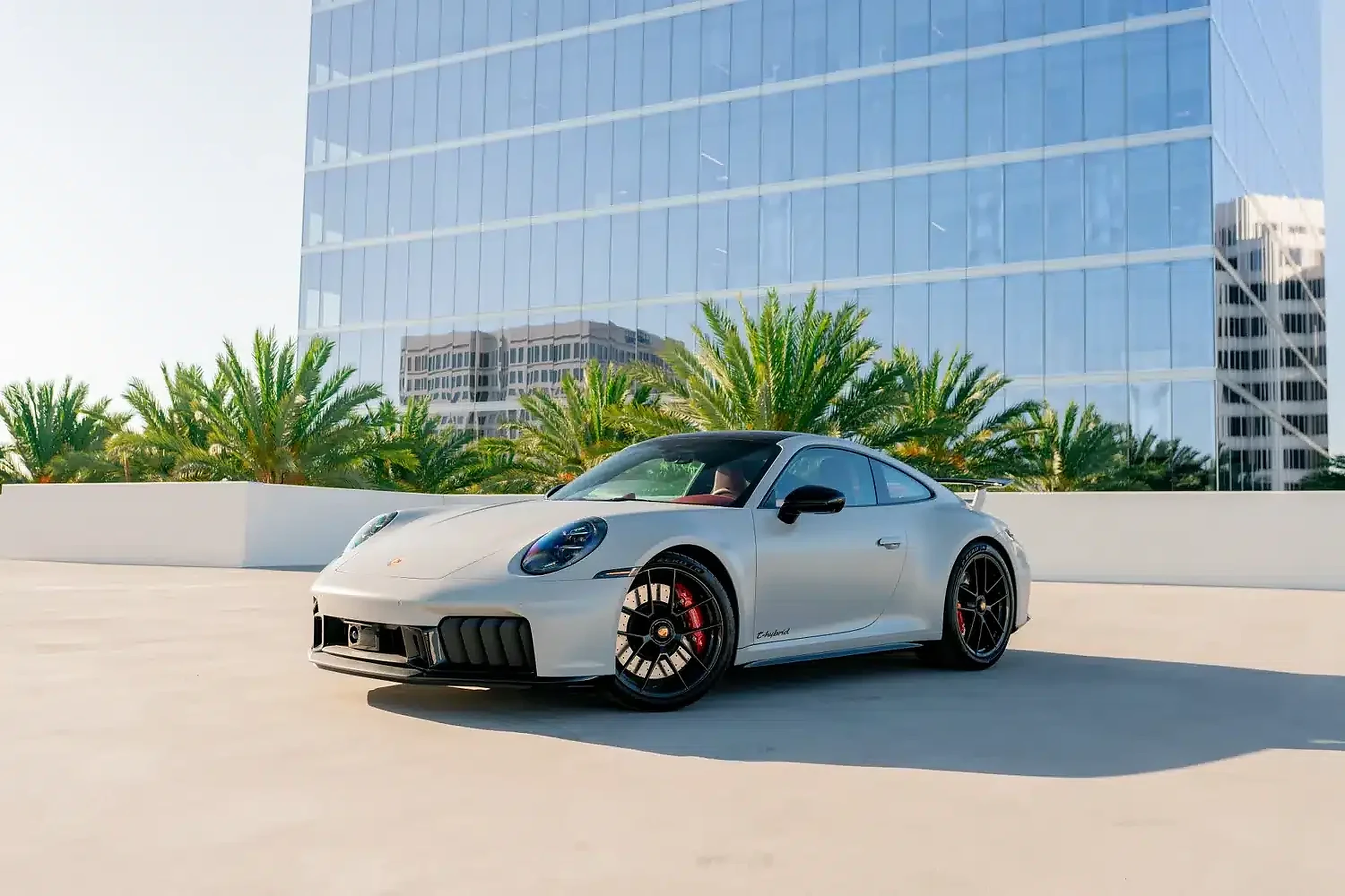 Porsche 911 Carrera GTS exterior for grand-touring car rentals