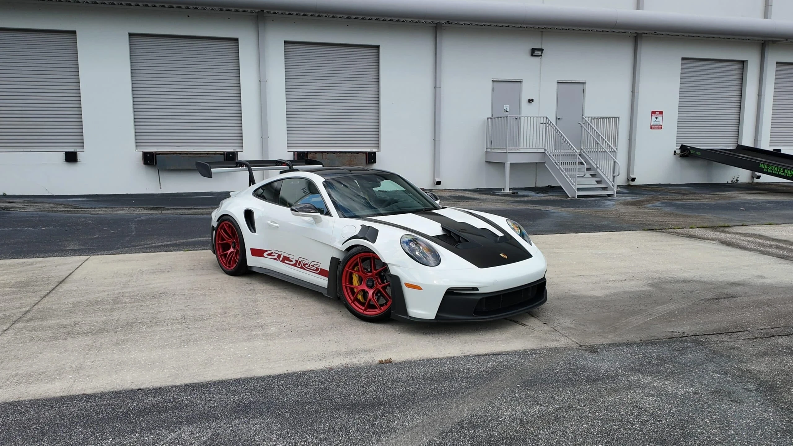 Porsche 911 GT3 RS detail relevant to miami grand prix exotic car rentals on LUXURY.CAFE
